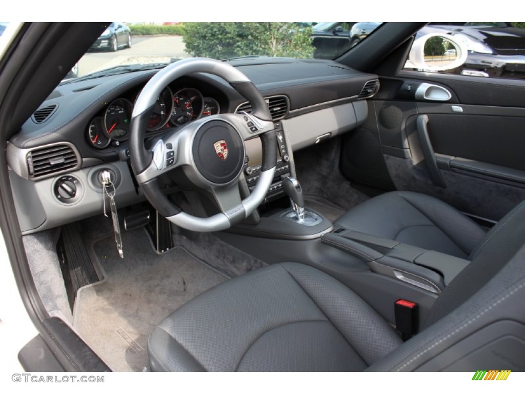 Black Interior 2010 Porsche 911 Carrera Coupe Photo #53557572
