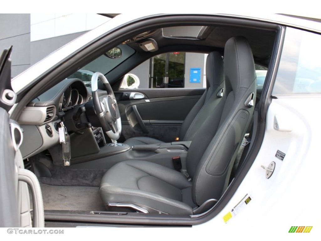 Black Interior 2010 Porsche 911 Carrera Coupe Photo #53557586