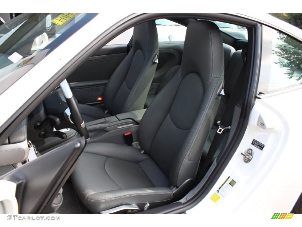 Black Interior 2010 Porsche 911 Carrera Coupe Photo #53557599