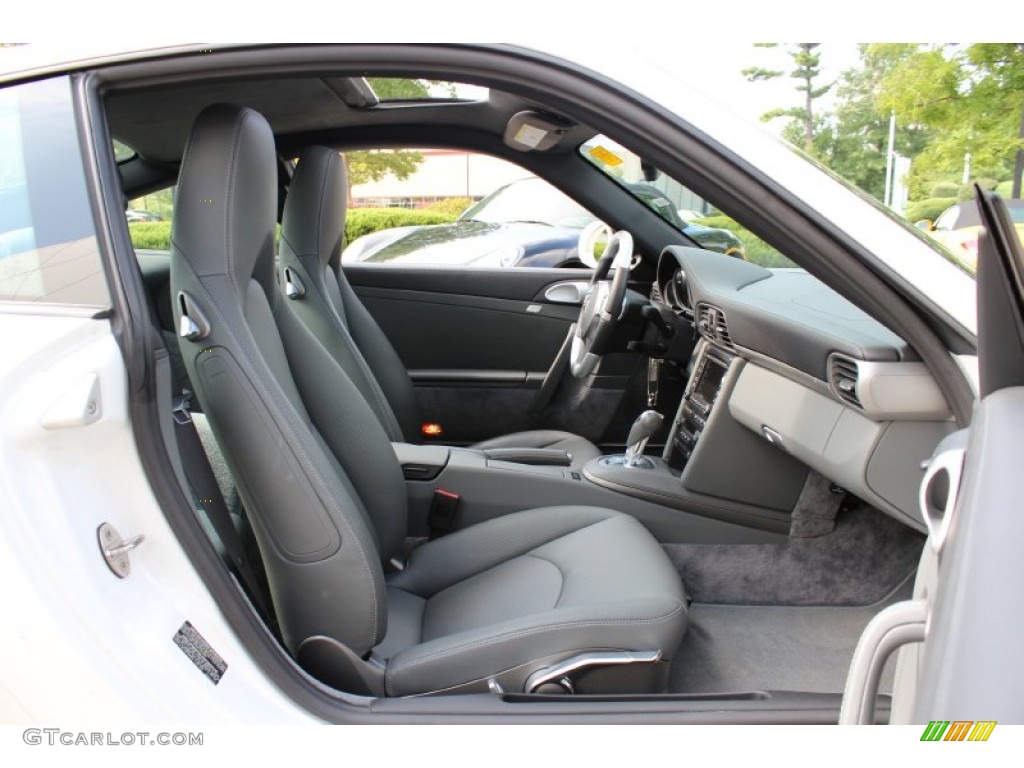 Black Interior 2010 Porsche 911 Carrera Coupe Photo #53557788