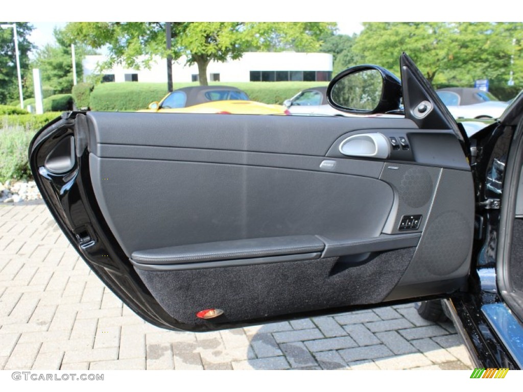 2012 Porsche Boxster S Black Door Panel Photo #53558022