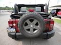 2009 Red Rock Crystal Pearl Coat Jeep Wrangler X 4x4  photo #7
