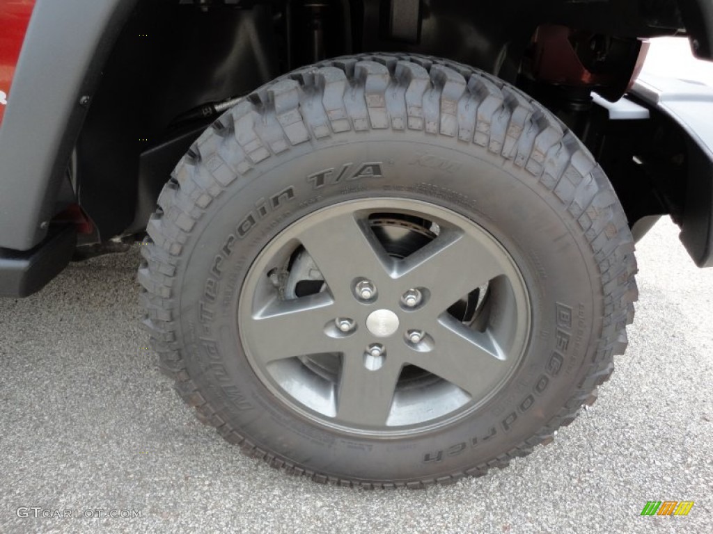 2009 Wrangler X 4x4 - Red Rock Crystal Pearl Coat / Dark Slate Gray/Medium Slate Gray photo #9