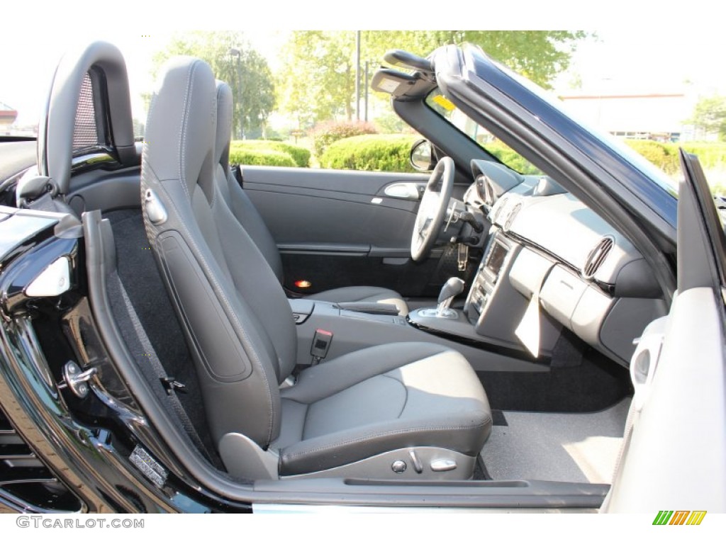 Black Interior 2012 Porsche Boxster S Photo #53558223