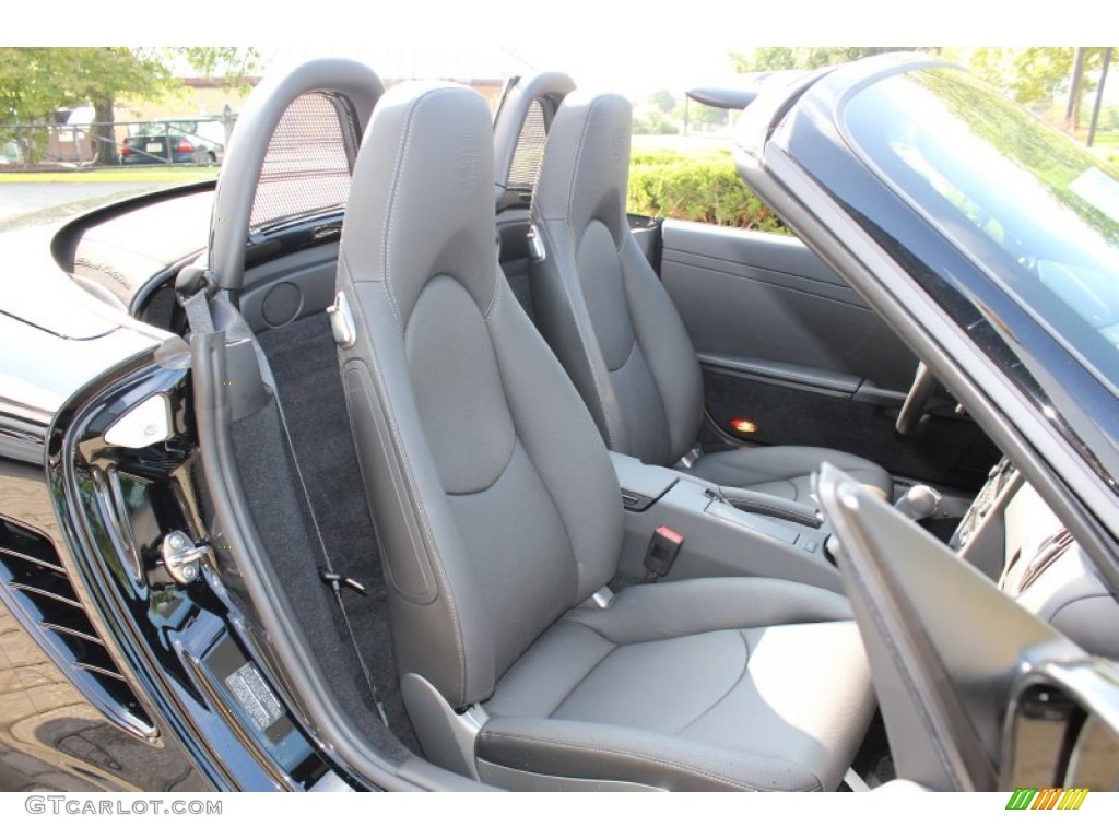 Black Interior 2012 Porsche Boxster S Photo #53558238