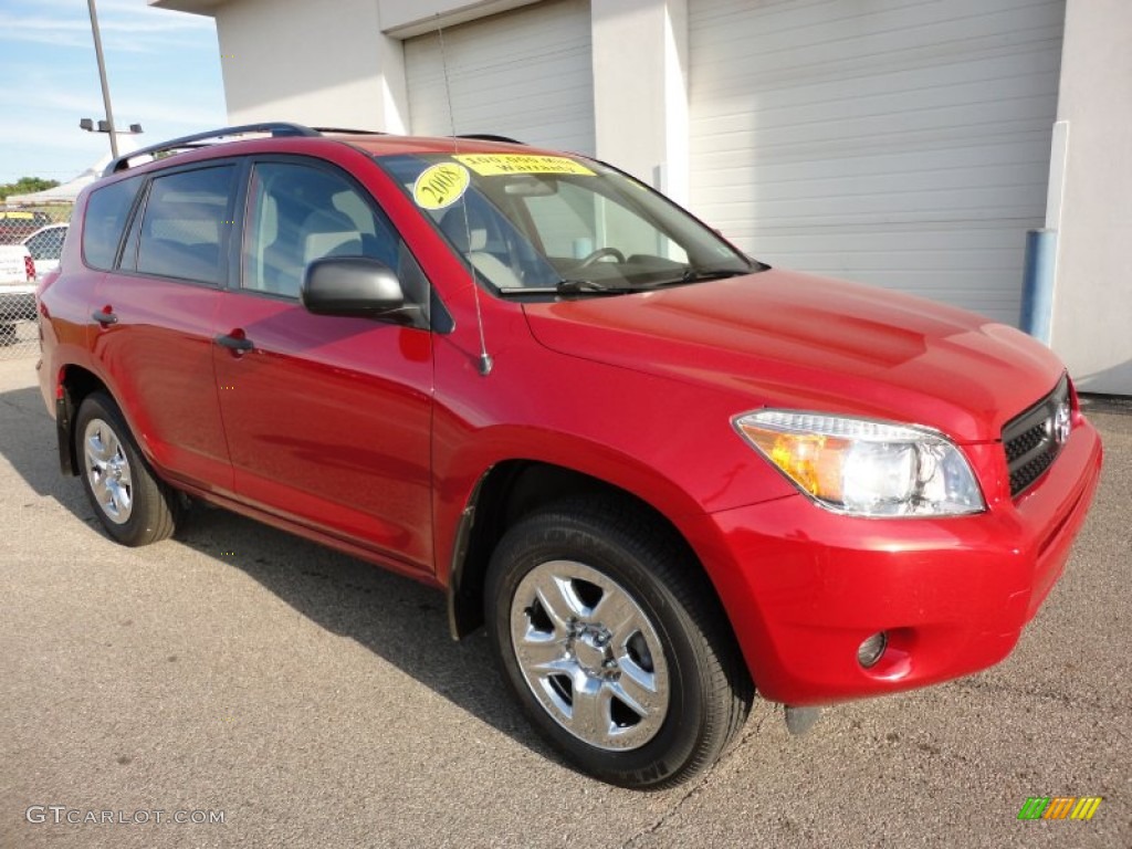 2008 Barcelona Red Pearl Toyota RAV4 4WD 53545051 Photo 2 GTCarLot