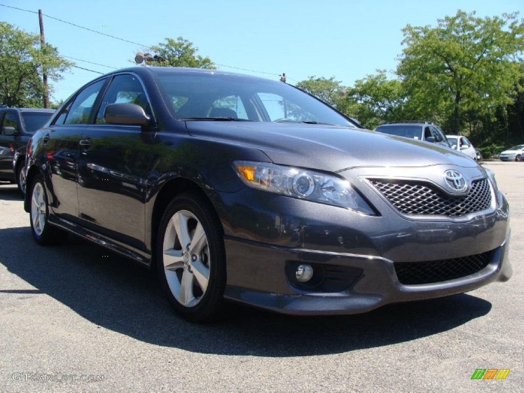 2010 Camry SE - Magnetic Gray Metallic / Dark Charcoal photo #6