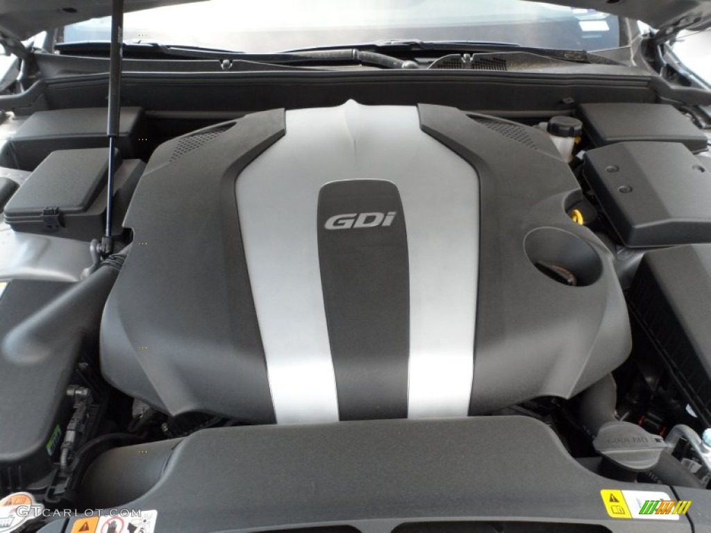 2012 Hyundai Genesis 3.8 Sedan 3.8 Liter GDI DOHC 24-Valve D-CVVT V6 Engine Photo #53558787