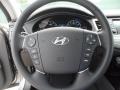 Jet Black 2012 Hyundai Genesis 3.8 Sedan Steering Wheel