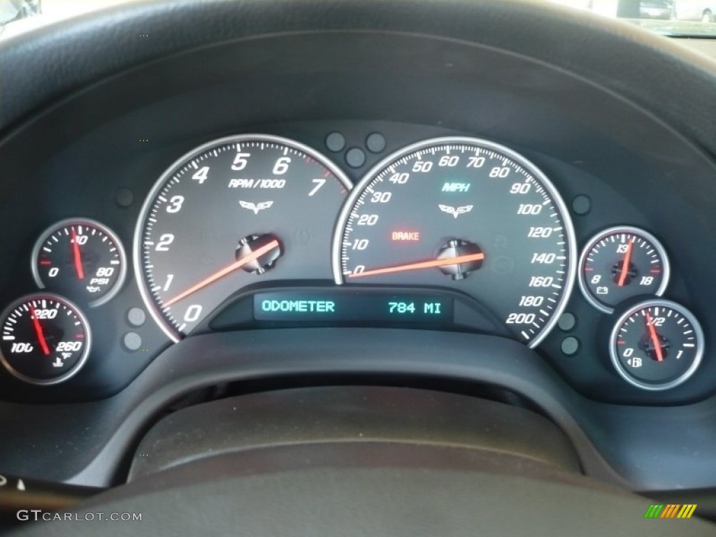 2011 Chevrolet Corvette Coupe Gauges Photo #53559132