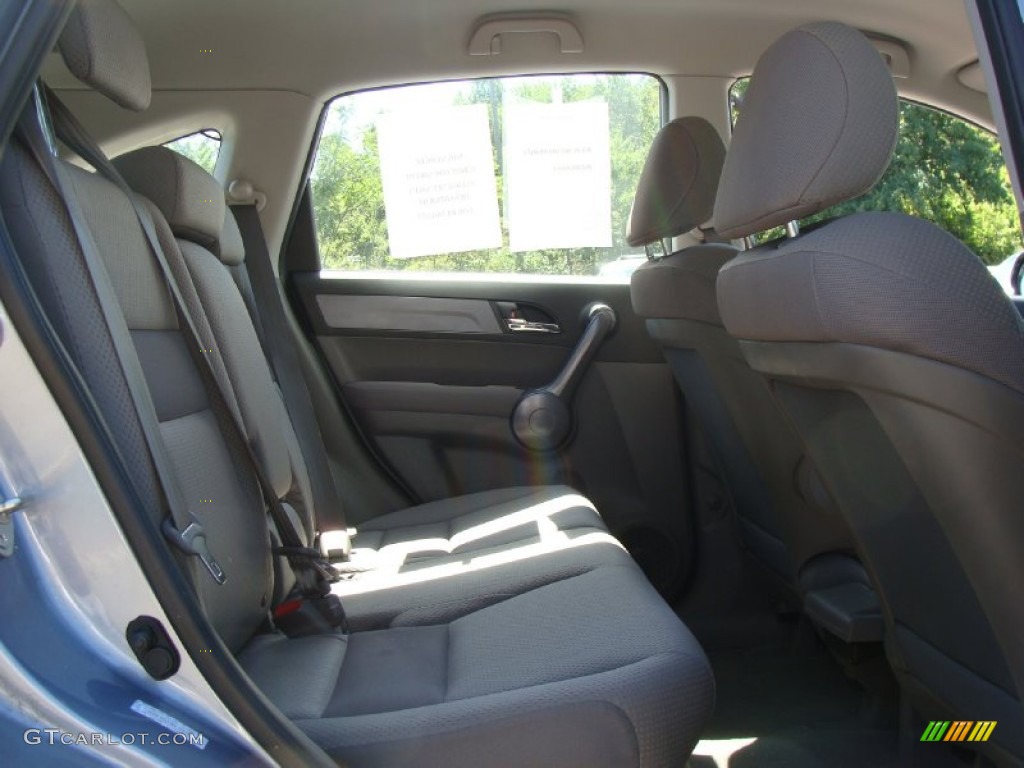 2008 CR-V LX 4WD - Glacier Blue Metallic / Gray photo #13