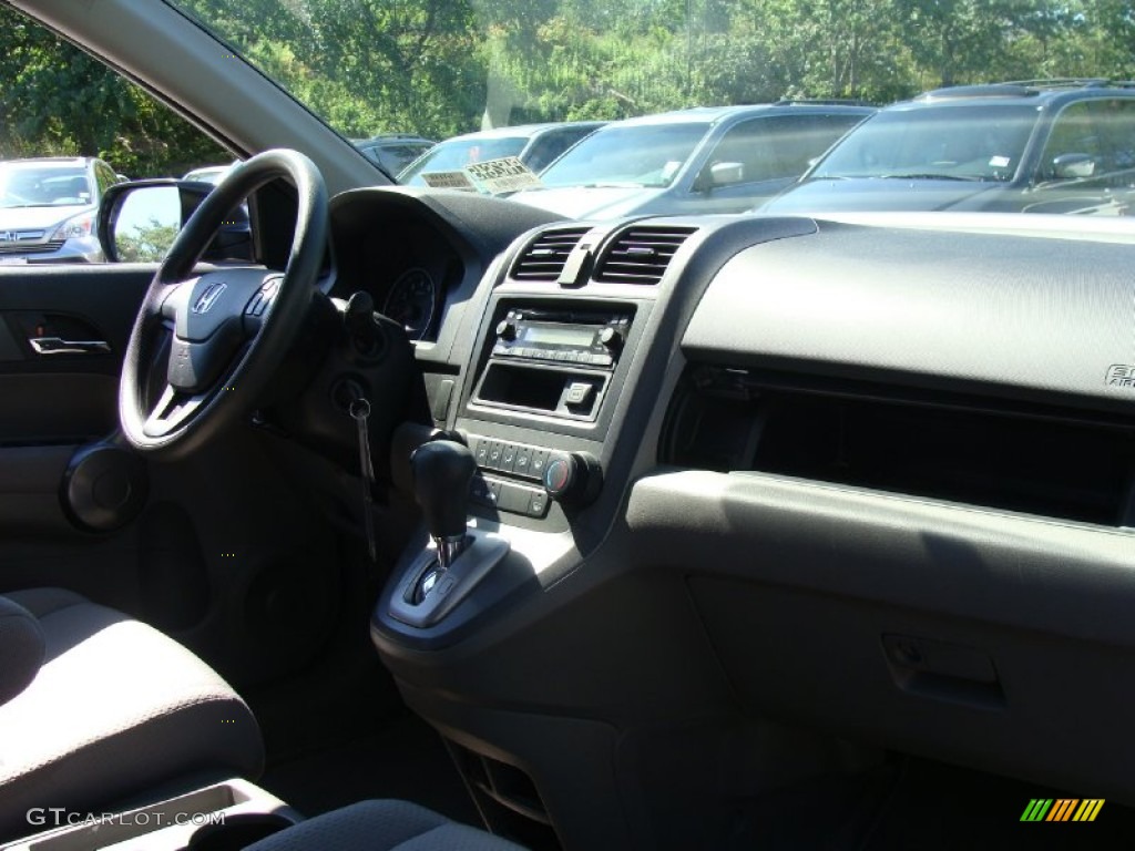 2008 CR-V LX 4WD - Glacier Blue Metallic / Gray photo #15