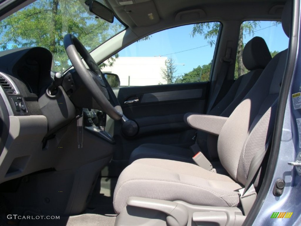 2008 CR-V LX 4WD - Glacier Blue Metallic / Gray photo #18