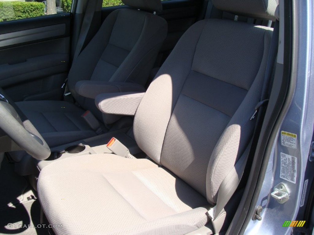 2008 CR-V LX 4WD - Glacier Blue Metallic / Gray photo #20
