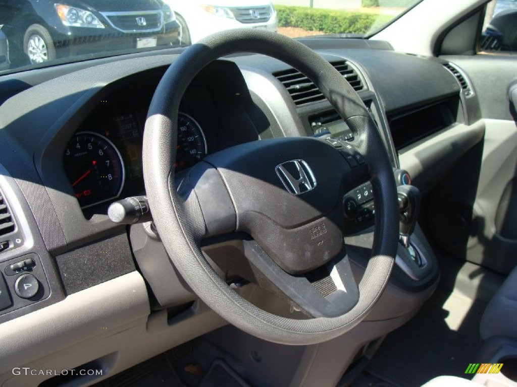 2008 CR-V LX 4WD - Glacier Blue Metallic / Gray photo #22