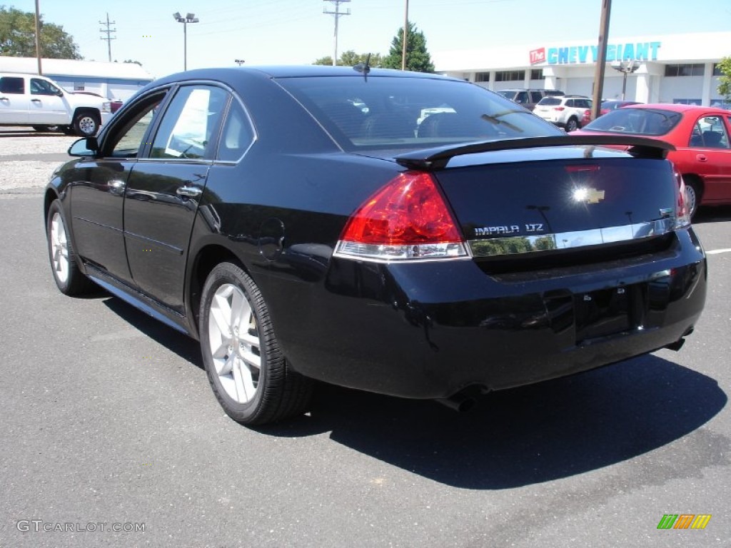 2011 Impala LTZ - Black / Ebony photo #6