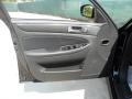 Jet Black 2012 Hyundai Genesis 5.0 R Spec Sedan Door Panel