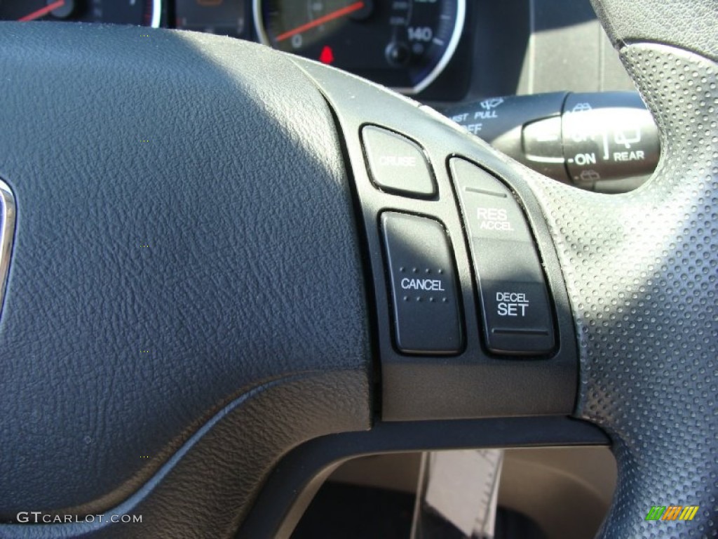 2008 CR-V LX 4WD - Glacier Blue Metallic / Gray photo #26
