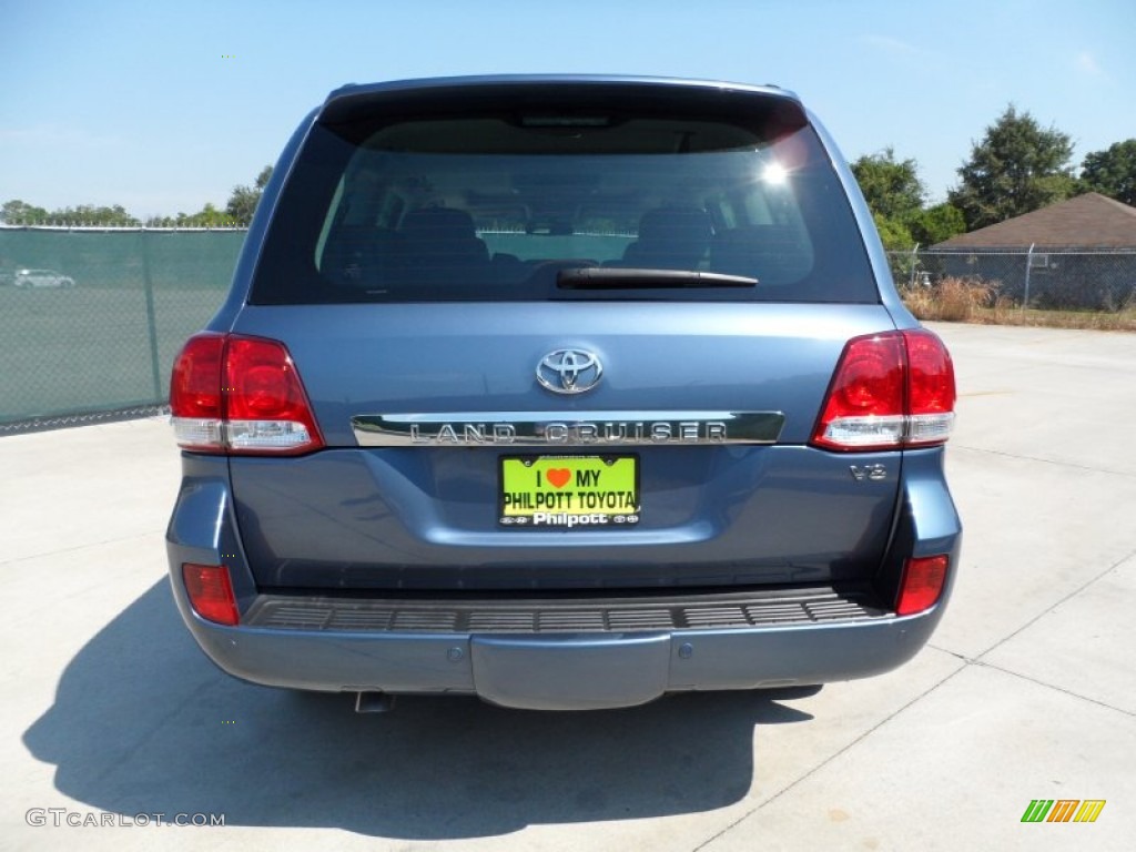 2008 Land Cruiser  - Pacific Blue Metallic / Dark Gray photo #4