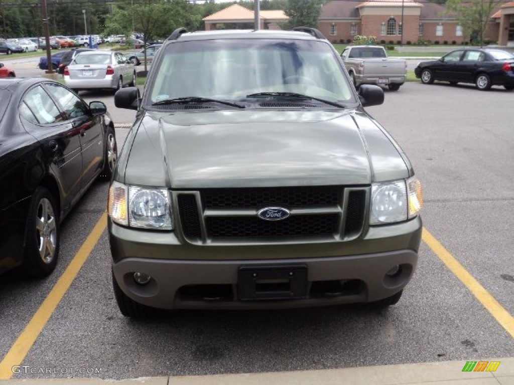 Estate Green Metallic Ford Explorer Sport Trac