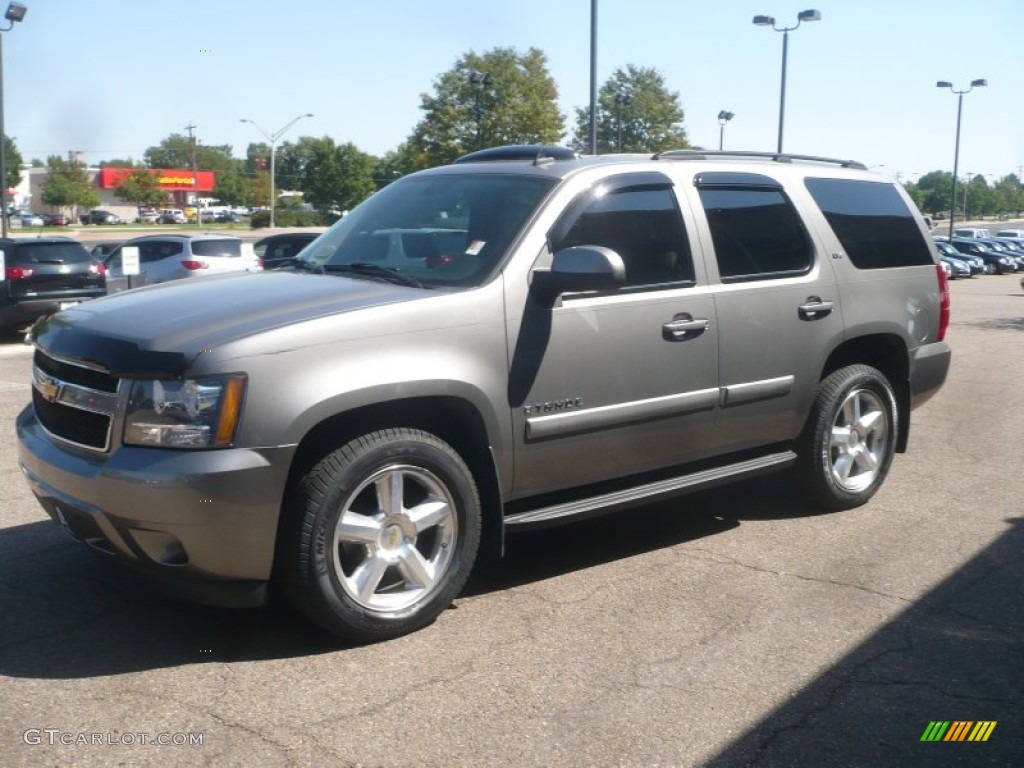 Graystone Metallic 2007 Chevrolet Tahoe LTZ 4x4 Exterior Photo #53562231