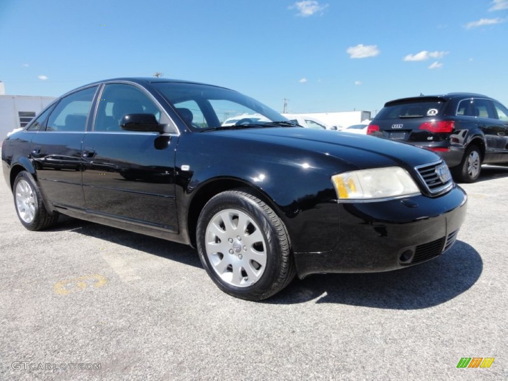 Brilliant Black 2001 Audi A6 2.8 quattro Sedan Exterior Photo #53562427