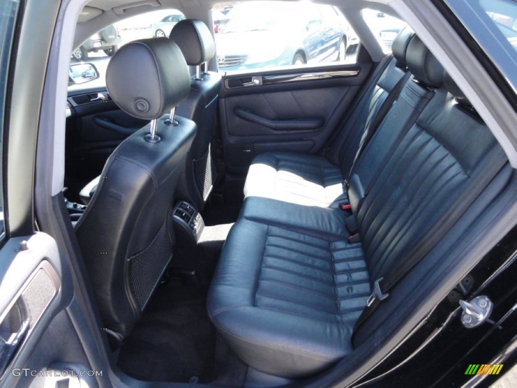 Onyx Interior 2001 Audi A6 2.8 quattro Sedan Photo #53562747