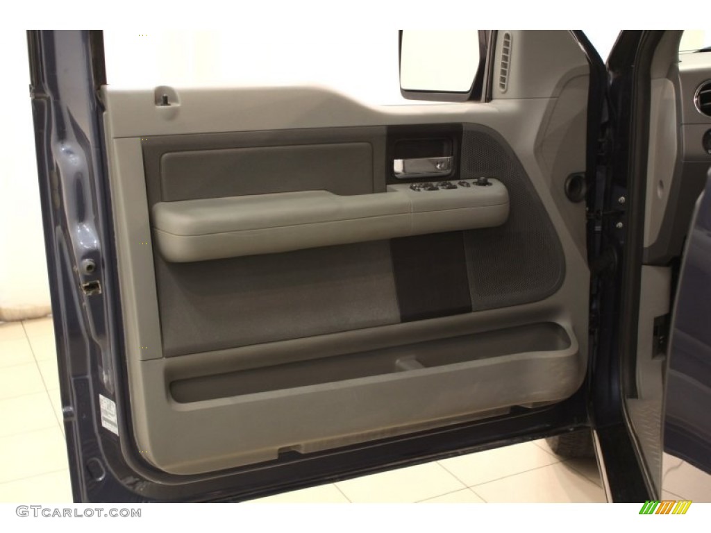 2006 F150 XLT SuperCab - Medium Wedgewood Blue Metallic / Medium/Dark Flint photo #5