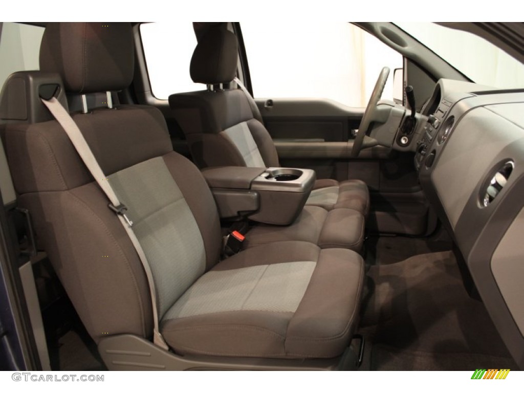 2006 F150 XLT SuperCab - Medium Wedgewood Blue Metallic / Medium/Dark Flint photo #10