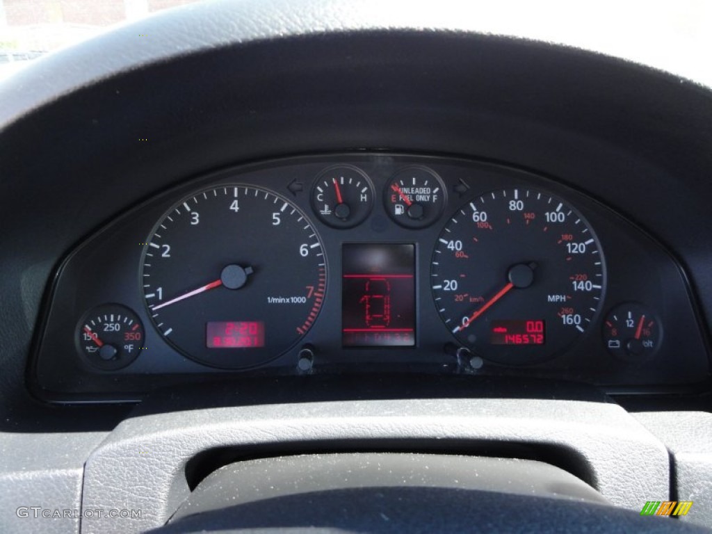2001 Audi A6 2.8 quattro Sedan Gauges Photos