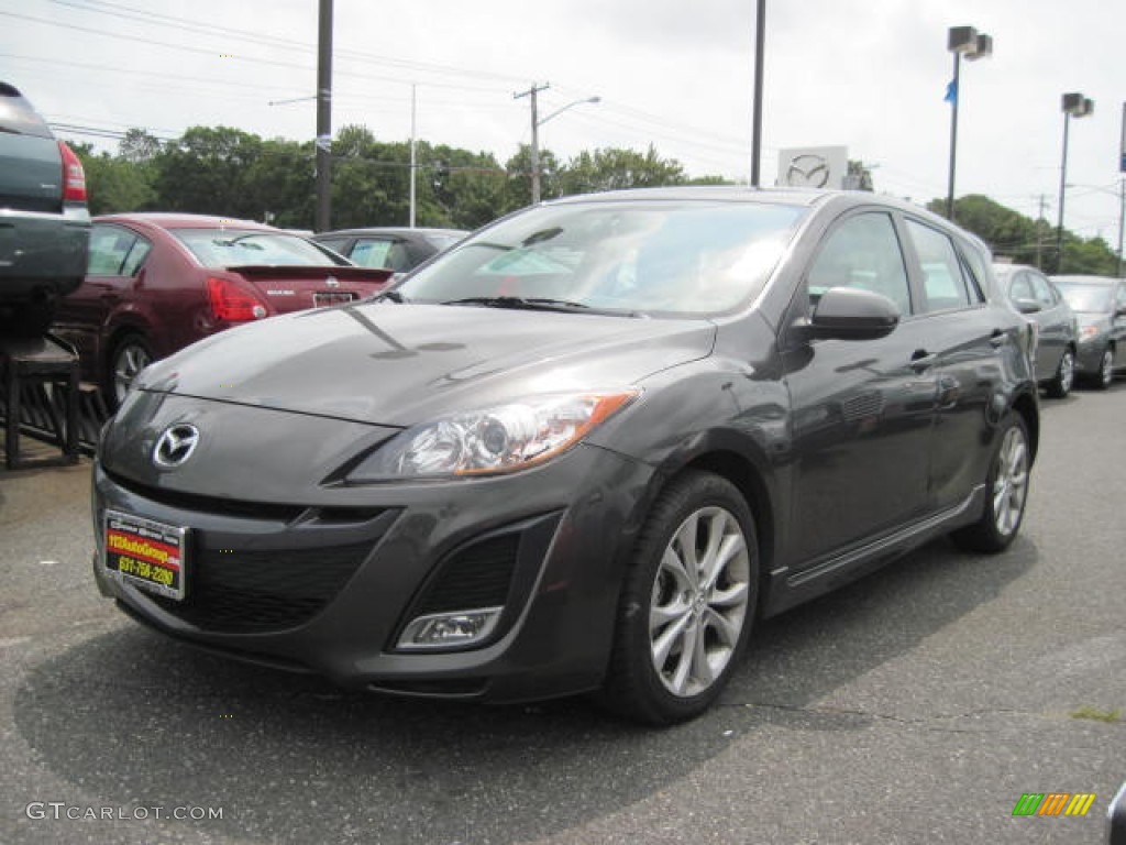 2010 MAZDA3 s Sport 5 Door - Graphite Mica / Black photo #1