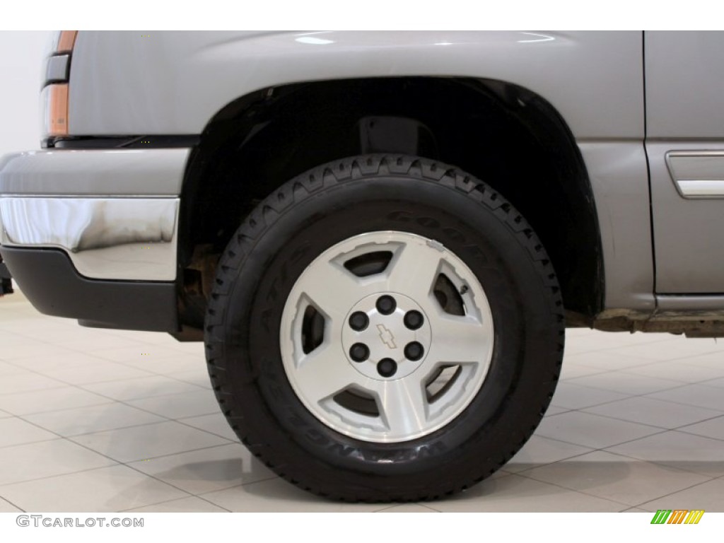 2006 Silverado 1500 LT Crew Cab 4x4 - Graystone Metallic / Dark Charcoal photo #21