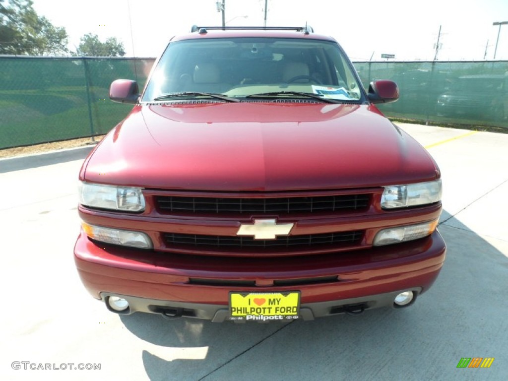 2004 Tahoe Z71 4x4 - Sport Red Metallic / Gray/Dark Charcoal photo #8