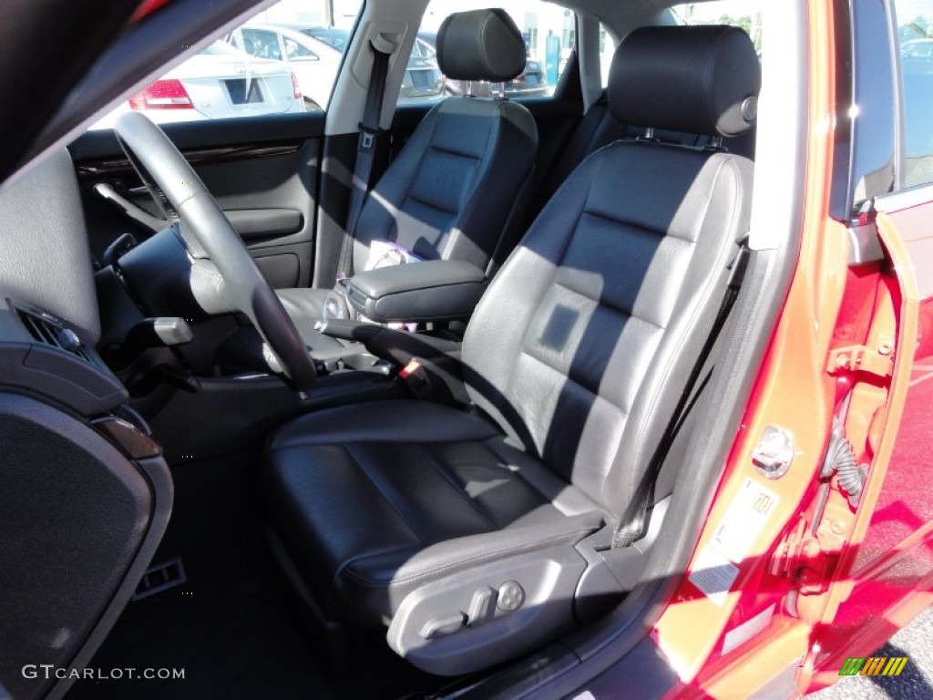 2008 A4 3.2 Quattro S-Line Sedan - Brilliant Red / Black photo #16