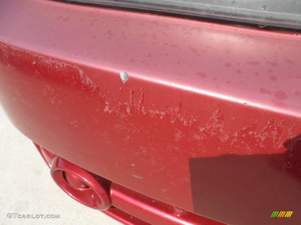 2004 Elantra GLS Sedan - Crimson Dark Red / Gray photo #10