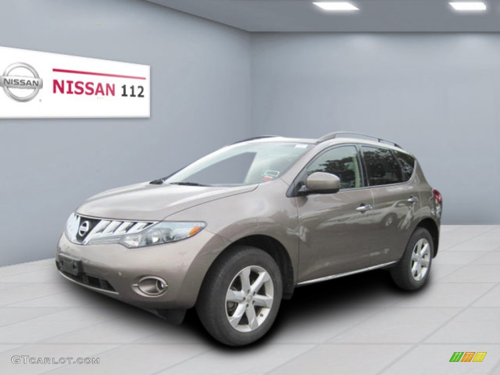 2009 Murano SL AWD - Tinted Bronze Metallic / Black photo #1