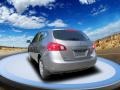 2009 Gotham Gray Nissan Rogue S AWD  photo #3