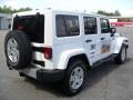 2012 Bright White Jeep Wrangler Unlimited Sahara 4x4  photo #4