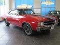 Cranberry Red 1971 Chevrolet Chevelle SS 454 Convertible Exterior