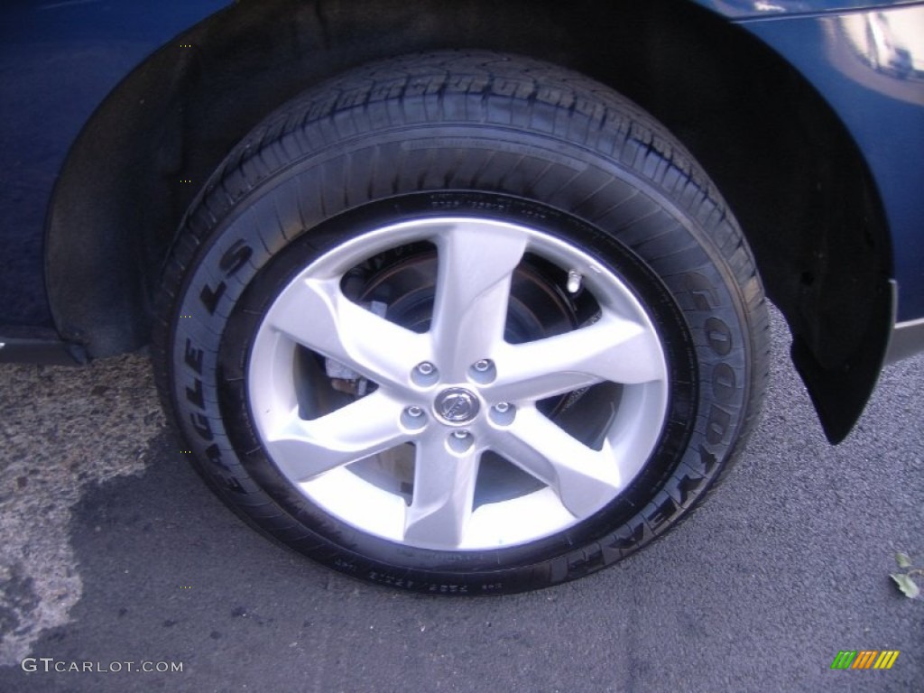 2010 Murano SL AWD - Deep Sapphire Blue Metallic / Beige photo #10