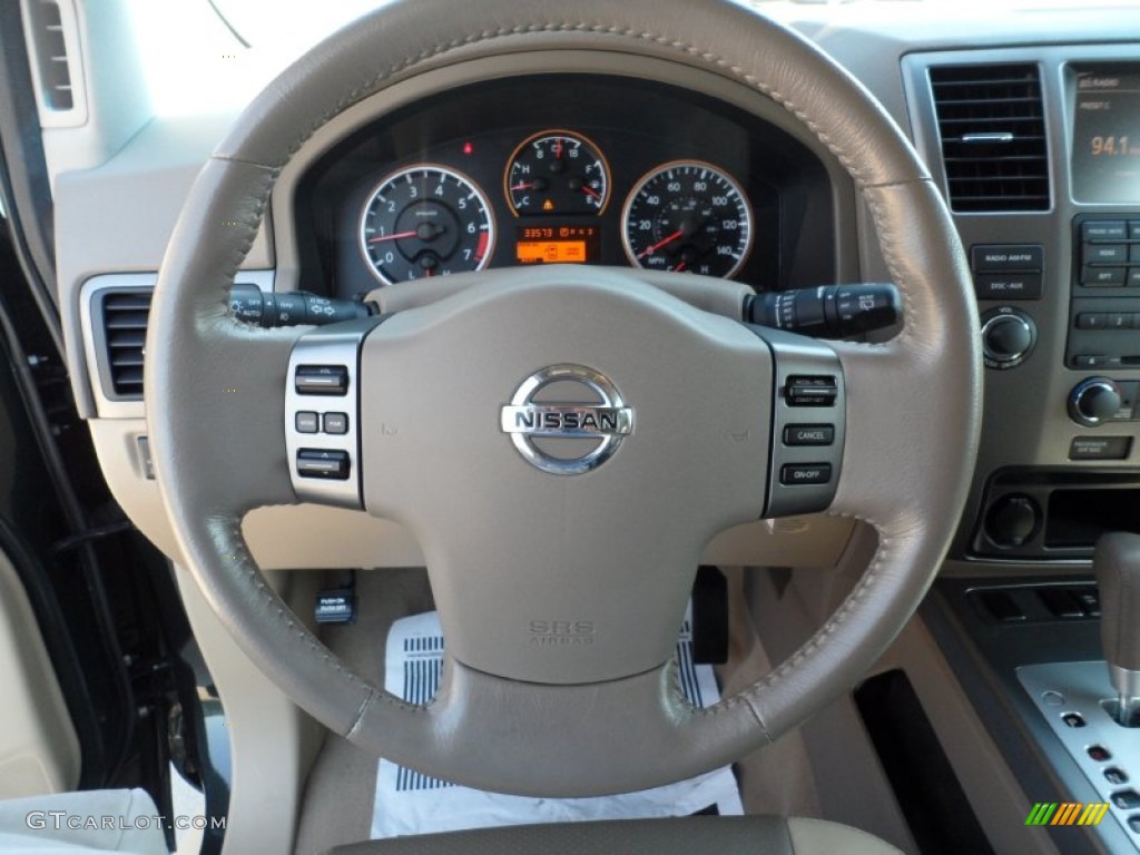 2008 Nissan Armada SE Steering Wheel Photos