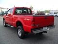 Red - F250 Super Duty Lariat Extended Cab 4x4 Photo No. 2