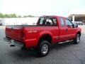 Red - F250 Super Duty Lariat Extended Cab 4x4 Photo No. 4