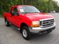 Red - F250 Super Duty Lariat Extended Cab 4x4 Photo No. 5