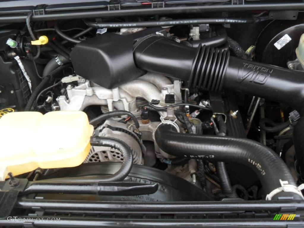 1999 Ford F250 Super Duty Lariat Extended Cab 4x4 6.8 Liter SOHC 20-Valve Triton V10 Engine Photo #53571339