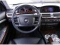 Black 2007 BMW 7 Series 750i Sedan Steering Wheel