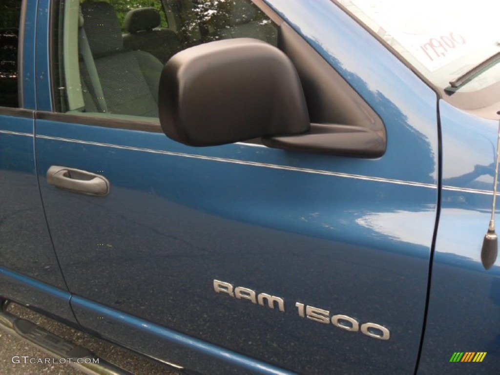 2006 Ram 1500 SLT Quad Cab - Atlantic Blue Pearl / Medium Slate Gray photo #21