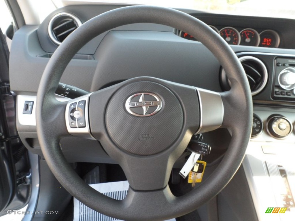 2011 Scion xB Standard xB Model Gray Steering Wheel Photo #53571732
