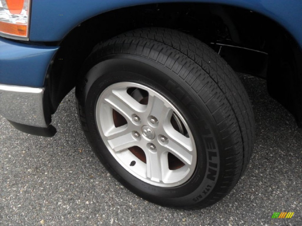 2006 Ram 1500 SLT Quad Cab - Atlantic Blue Pearl / Medium Slate Gray photo #24