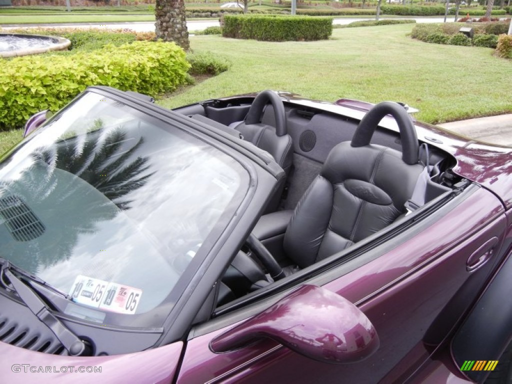 Agate Interior 1999 Plymouth Prowler Roadster Photo #53572299